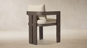 Ensemble de salle à manger d'extérieur contemporain en aluminium, 6 places, résistant aux intempéries, meubles de jardin, table et chaises de patio - Product Image 3