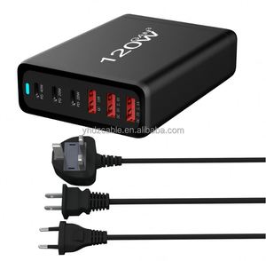 120W New Arrival Tablet <b>Adapter</b> Universal Travel <b>Adapter</b> Wall Fast Charger for Mobile Phones and Tablets - Product Image 3