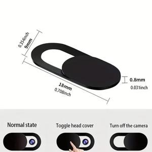 Couvertures de <span class=keywords><strong>webcam</strong></span> d'ordinateur portable en ABS ultra-mince personnalisées avec petit curseur d'objectif de confidentialité pour <span class=keywords><strong>téléphone</strong></span> portable et tablette - Product Image 3