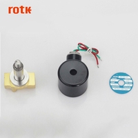 Vanne solénoïde en laiton DN20 2 pouces 3 pouces 50 mm 5V/24V pour le contrôle du débit d'eau, d'huile et d'air avec personnalisation OEM