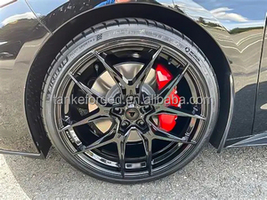 Cerchi Forgiati F5 da 20" e 21" Sfalsati per Ford Mustang <span class=keywords><strong>GT</strong></span> Premium, Chevrolet Corvette C8, <span class=keywords><strong>Audi</strong></span> E-<span class=keywords><strong>Tron</strong></span> <span class=keywords><strong>GT</strong></span>, BMW X6 M6 - Product Image 6