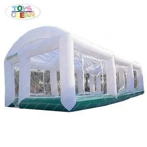 besar inflatable gazebo Suppliers-Gazebo Tiup Luar Ruangan, Tenda Yurt Pesta Dagang Luar Ruangan Raksasa