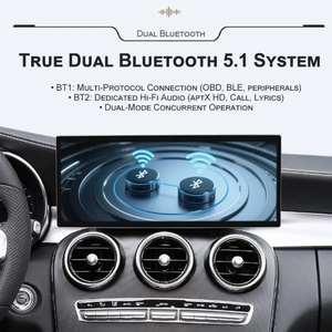 Radio para Auto con Pantalla QLED de 15.8'' para Mercedes-Benz GLC GLE GLS, GPS Navirider, Android 15, CarPlay Inalámbrico, WiFi/Bluetooth Integrado de 360° - Product Image 6