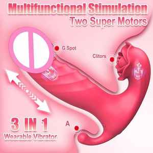 Vibrateur en silicone Rose à télécommande portable - 9 vitesses de vibration, étanche, rechargeable par USB, discret, jouet sexuel pour la masturbation, en vrac - Product Image 3