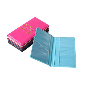 Titular de tarjeta de identificación de seguro de plástico de <span class=keywords><strong>registro</strong></span> de coche de cuero PU ostentoso de Venta caliente - Product Image 6