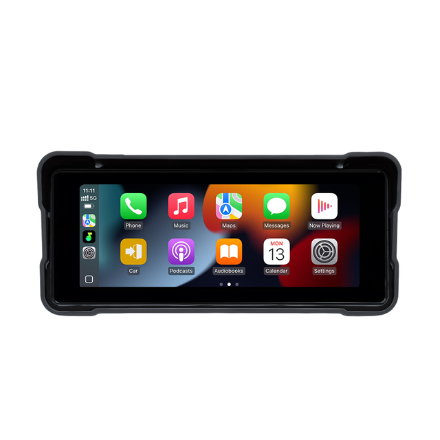 LELV Motorcycle Display Screen Carplay Moto Navigation Portable Digital Dashboard Motobike Android Auto Waterproof BT Monitor