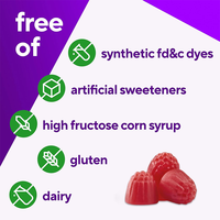 Gummies multivitaminées végétaliennes saveur baies pour femmes, marque privée OEM, avec biotine, pour le soutien immunitaire, osseux et l'énergie