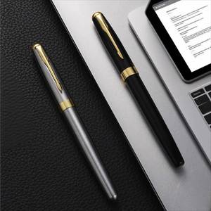 High Quality Luxury Ballpoint Pen Custom Logo Multiple Colors <b>Metal</b> <b>Roller</b> Pens 0.7Mm Writing Width Smooth Office - Product Image 1