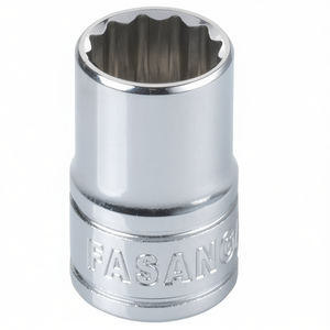 ประแจกระบอก FASANO 12 มม. 6 จุด โครเมี่ยมวานาเดียมสตีล เครื่องมือซ่อมรถยนต์ - Product Image 2