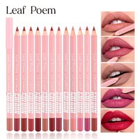 Crayon à lèvres rose crémeux vegan mat longue tenue, résistant à l'eau, anti-transfert et anti-bavures, pour marques privées