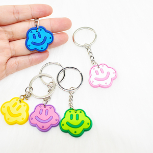 2025 Bán Buôn Người Bạn Tốt Nhất Keychain Cô Gái Món Quà Cười Cá Nhân Vòng Chìa Khóa Các Mặt Hàng Khuyến Mại Dễ Thương PVC Vòng Chìa Khóa Tùy Chỉnh Keychain - Product Image 2