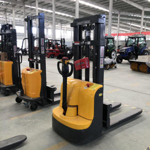Hot <b>Sale</b> <b>Smart</b> Forklift Self Loading Stacker <b>Lifting</b> Stacker 500kg 1000kg Full Electric Self Loading Stacker - Product Image 4