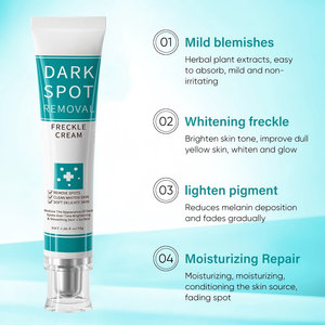 Crema para el Cuidado de la Piel OEM/ODM para Eliminar Manchas Oscuras, Pecas, <span class=keywords><strong>Melasma</strong></span>, Acné, Blanqueadora, Contiene Arbutina, Ceramida y Ácido Kójico - Product Image 3