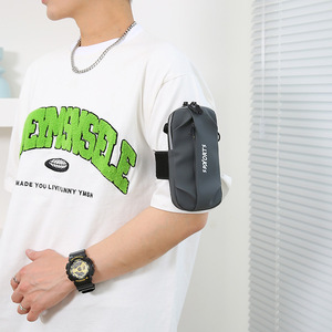 Nouvelle tendance, sac de téléphone portable à bandoulière décontracté, sport, nylon, unisexe, imperméable, fermeture éclair, personnalisable - Product Image 2