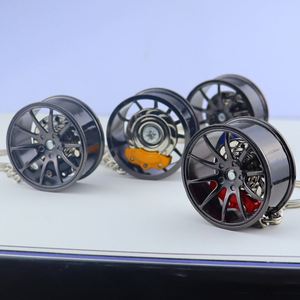 Porte-clés en métal avec disque de frein rotatif 3D pour voiture, plaquettes de frein, pièces automobiles pour porte-clés de voiture - Vente en gros - Product Image 4