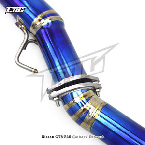 Tubos de <span class=keywords><strong>escape</strong></span> Catback más nuevos de fábrica para <span class=keywords><strong>Nissan</strong></span> <span class=keywords><strong>GTR</strong></span>/R35 3.8TT 2008-2023 titanio Y Sistema de silenciador de tubo de <span class=keywords><strong>Escape</strong></span> - Product Image 5