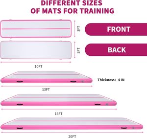 Vente en gros de tapis de gymnastique <span class=keywords><strong>gonflable</strong></span> en EVA sans pompe électrique pour salle de sport - Product Image 4
