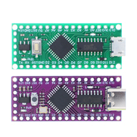 LGT8F328P-LQFP32 MiniEVB Micro USB Kompatibel dengan ATMEGA328 Nano V3.0 CH340C SOP16 Papan Pengembangan OEM