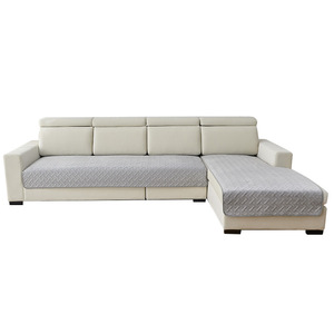 Modern Modular <b>Sofa</b> <b>Cushions</b> <b>Large</b> Size Stripe Pattern Waterproof Protective Cover <b>For</b> All Seasons - Product Image 1