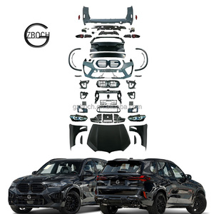 2014-2018 <span class=keywords><strong>X5</strong></span> <span class=keywords><strong>F15</strong></span> a G05 aggiornamento nuovo 2024 X5M vecchio a nuovo X5M stile caldo vendita kit completo paraurti anteriore posteriore griglia - Product Image 1