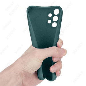 Nuova custodia morbida in Silicone alla moda per Samsung S23 S22 custodia in Silicone Ultra ad angolo retto per custodia Samsung <span class=keywords><strong>Galaxy</strong></span> A14 A54 A34 5G - Product Image 5