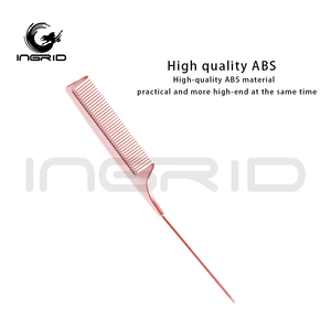 Hair Styling Comb Custom Large Wide <strong>Tooth</strong> Plating Comb Hair <strong>Straightener</strong> Comb - Product Image 4