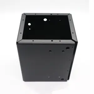 Caja de batería de metal, carcasa de aluminio para batería, doblada, OEM