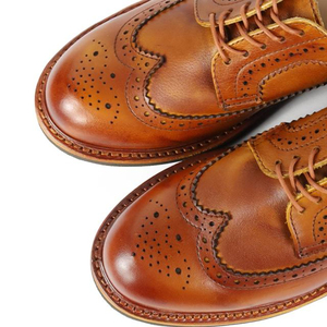 Chaussures habillées en cuir pleine fleur pour hommes, construites avec une construction Goodyear Welt pour un confort de bureau tout au long de la journée - Product Image 2