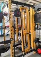 Entraîneur à Corde Magnétique Rotatif Premium à Résistance Ininterrompue, Support Tout-en-un, Accessoire d'Entraînement de Force, Entraînement Complet du Corps en Acier