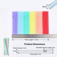 Pailles en plastique jetables en gros, pailles flexibles de qualité alimentaire pour restaurants, plats à emporter, fêtes, cafés, bars