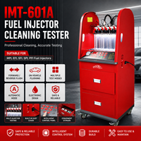 Testeur de nettoyage ultrasonique vertical IMT-601A à 6 buses, kit d'adaptateurs complet pour atelier de réparation automobile