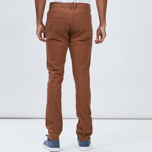 Private Label Men Casual Canvas Straight Leg <b>Trousers</b> Custom Branding Bulk Order OEM Manufacturer Anti-Wrinkle Breathable Mid - Product Image 3