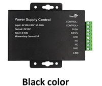 Système de contrôle d'accès DC 12V 5A Alimentation à découpage AC 90 ~ 260V Utilisé pour le système de contrôle d'accès par empreinte digitale RFID à serrure électrique