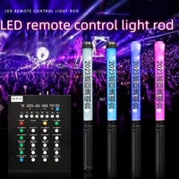 Variedad de Barras Luminosas de Plástico RGB que Cambian de Color, Control Remoto LED CNC para Conciertos, Programación por Computadora