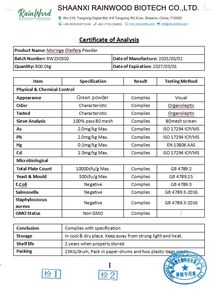 Moringa yaprağı tozu alıcılar Moringa tozu toplu Moringa tozu - Product Image 2