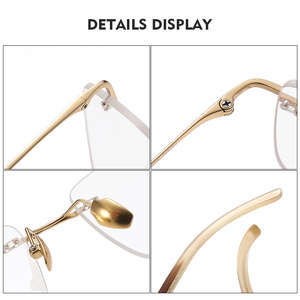 Kacamata Bingkai Optik HS921A029 Tanduk Kerbau Baru Berkualitas Tinggi untuk Pria - Product Image 2