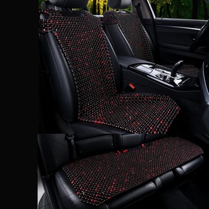 Fundas de Asiento de Coche de Madera de Hinoki, Juego Completo Universal, Ventilación Frontal, para Verano y Todas las Estaciones - Product Image 3