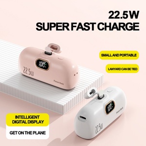 แบตเตอรี่สำรองพกพา M-Queen PD 20W ชาร์จเร็ว ความจุ 5000mah รุ่นมินิแคปซูล - Product Image 3