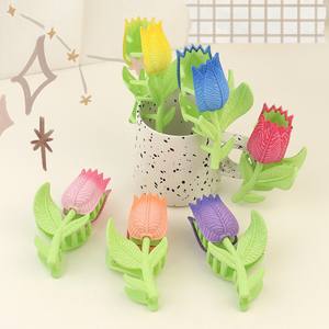 Hot Sale 10CM Flower Shape Cellulose Acetate Hair Claw Large Claw <b>Clips</b> <b>for</b> Thick Hair - Product Image 2