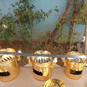 Brasero de Metal para Uso en Exteriores, Brasero de Acero para Leña, Calentador de Patio, Jardín, Camping, Duradero - Product Image 4