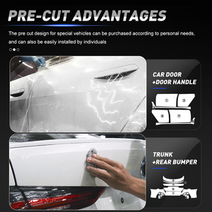 Vente en gros transfrontalière tpu7.5MIL <span class=keywords><strong>mat</strong></span> transparent pour <span class=keywords><strong>BMW</strong></span> i4 G26 film de protection de voiture prédécoupé réparation de chaleur anti-rayures - Product Image 3