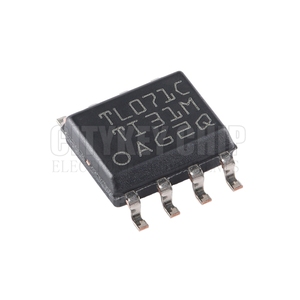 Montaggio superficiale TL071CDR SOP-8 Chip amplificatore operativo ingresso JFET a basso rumore