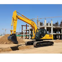 Excavatrice électrique sur chenilles Jaenter ZG3210LC-9C à braquage zéro, moteur Cummins 112 kW, zéro émission, compacte pour usage urbain