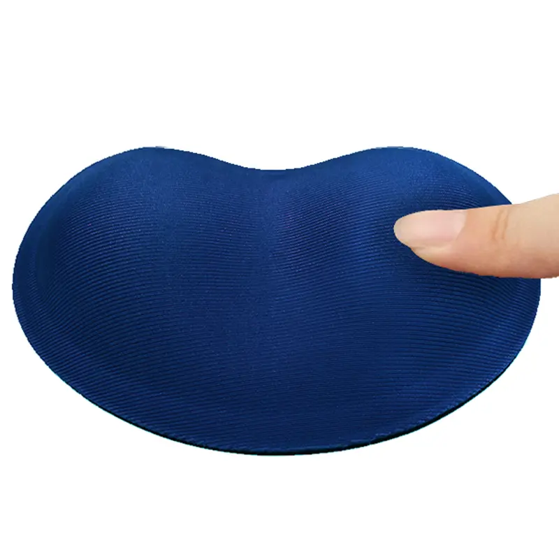 Bantalan Pergelangan Tangan Tetikus 3D Silikon PU Bantalan Sandaran Tangan Bercetak Gel Sandaran Tangan Ergonomis Lucu