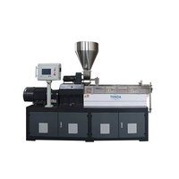 Extrudeuse à double vis de laboratoire PP PE EVA CACO3 sortie d'usine