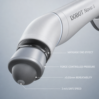 Bras robotisé de massage Nova 5 à 6 axes, moteur de physiothérapie Cobot, 5 kg, sécurité collaborative, capteurs de sécurité, aluminium, acier inoxydable