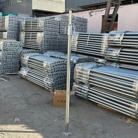 Étais de construction en acier robustes pour béton, étais réglables en acier galvanisé, étais Acro pour coffrage