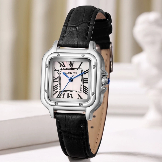 Tomi Luckyfox L23 Wholesale Simple Women's Quartz Watches Daily Use Square Dial Design Wristwatch Fashionable Business Watches