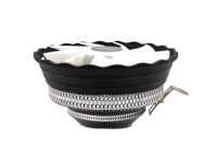 Pendingin Udara CPU L33 Aluminium Heatsink 120mm Hidrolik 3Pin 1500RPM Kipas AMD AM4 AM5 Intel LGA1700 PC Gaming