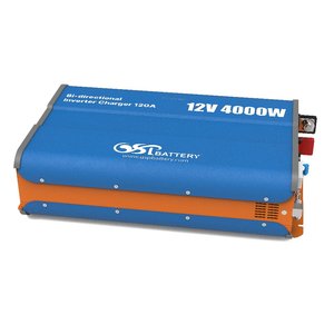 Onduleur de puissance à onde sinusoïdale pure GSP 4000W avec chargeur, 12V CC vers 110V/220V CA monophasé, pour voiture, camion, camping-car, alimentation de secours domestique - Product Image 3